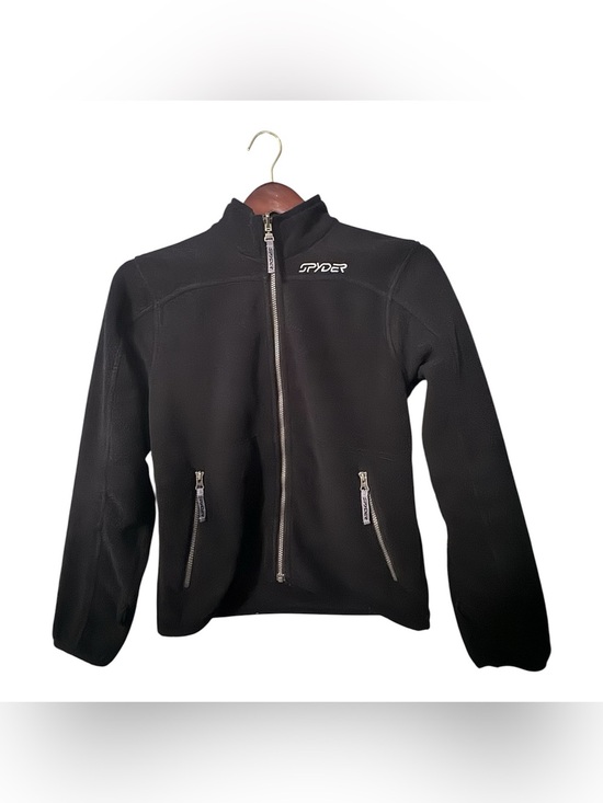 Spyder Other - Spyder Black Full Zip Performance Fleece Jacket Men's Small Y2K Gorpcore